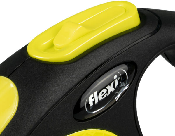 FLEXI ROLLIJN NEW NEON BAND FLUO GEEL - Afbeelding 3