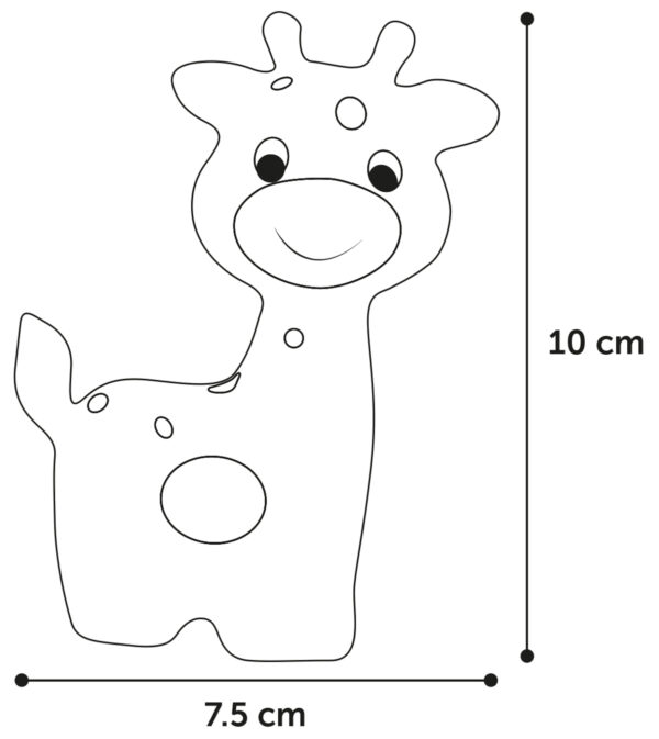 TOY DIERO GIRAFFE & ELEPHANT & DINOSAUR MULTIPLE COLORS - Image 6