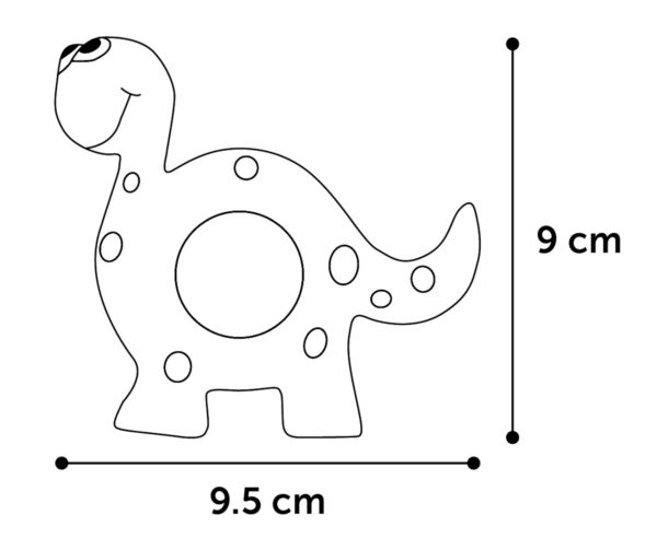 TOY DIERO GIRAFFE & ELEPHANT & DINOSAUR MULTIPLE COLORS - Image 8