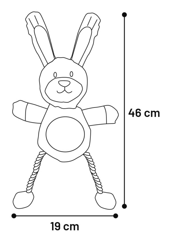 GUMMY RABBY WITH TOWNS GRAY - Image 2