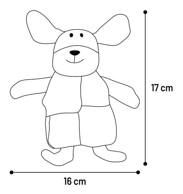 SPEELGOED PUPPY GREGGO HOND MEERDERE KLEUREN - Afbeelding 4