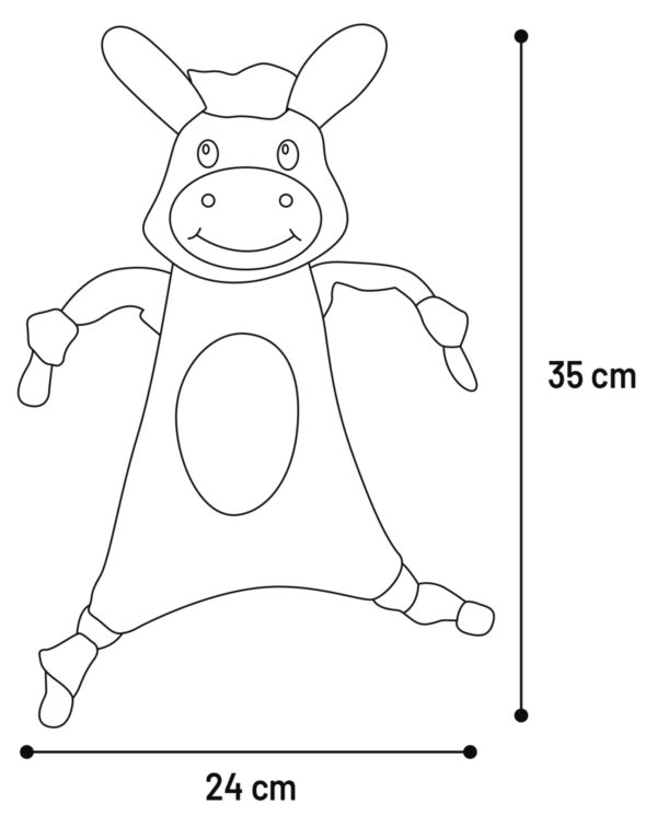 TOY FRESTU DONKEY GRAY - Image 3