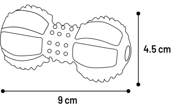 SPEELGOED RUFUS BAL & HALTER & RUGBYBAL MEERDERE KLEUREN - Afbeelding 3