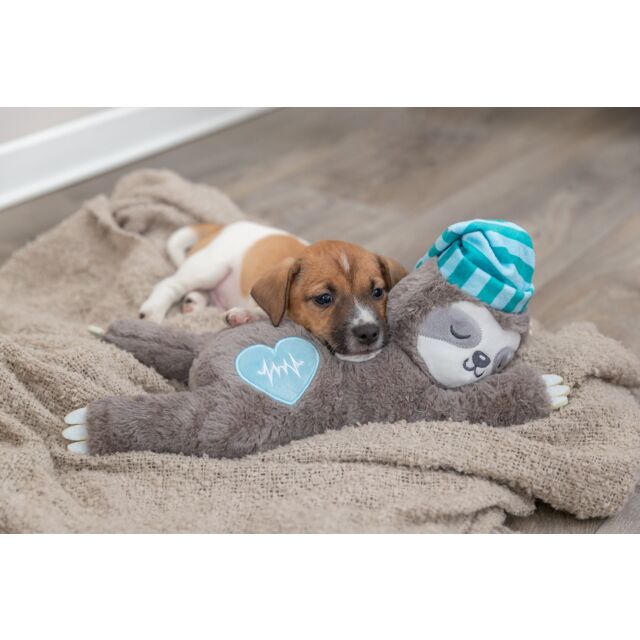 Puppy Comfort Luiaard met Hartslag - Afbeelding 3