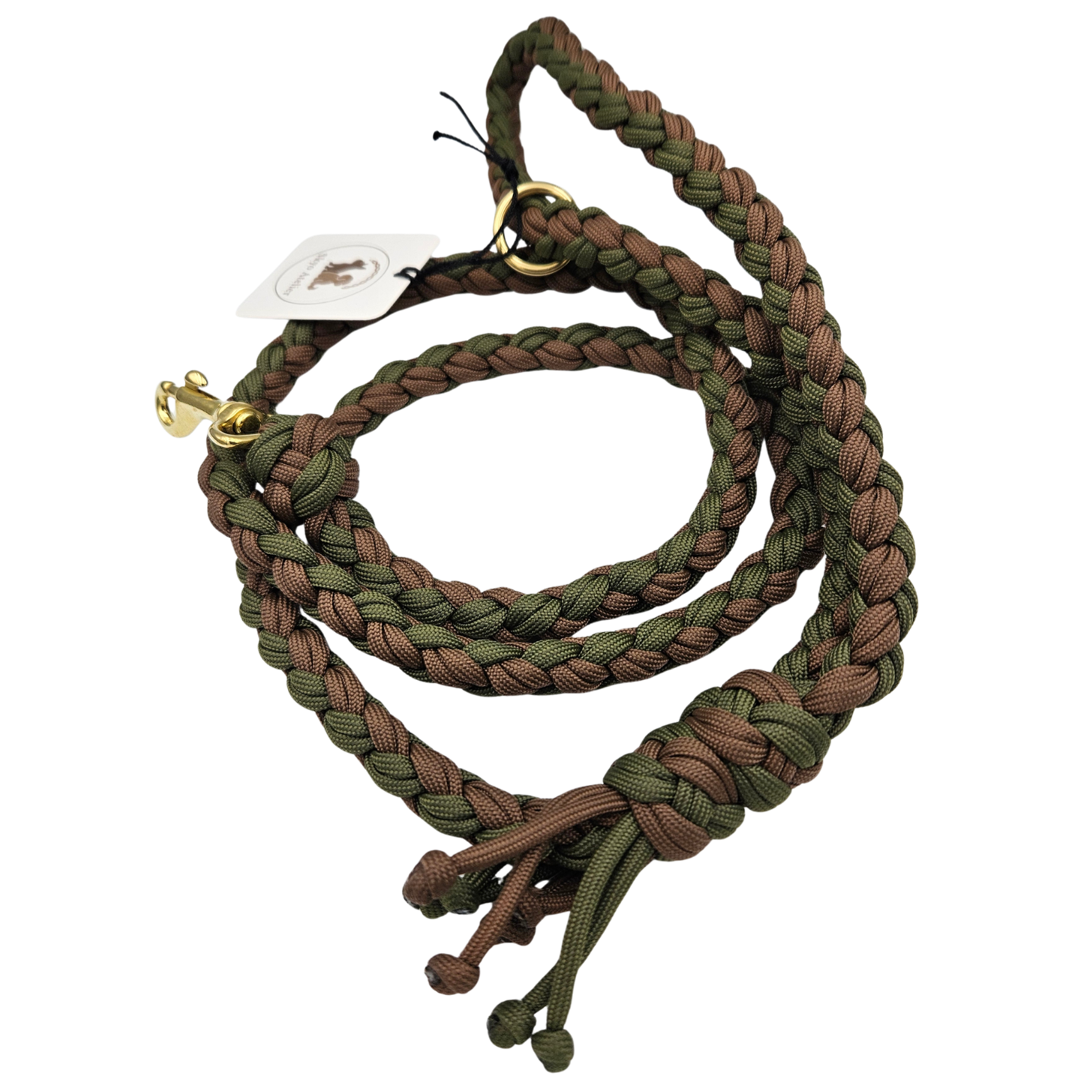 Skyo - TARO COMET MINI LEGER GROEN / HAZELNOOT BRUIN