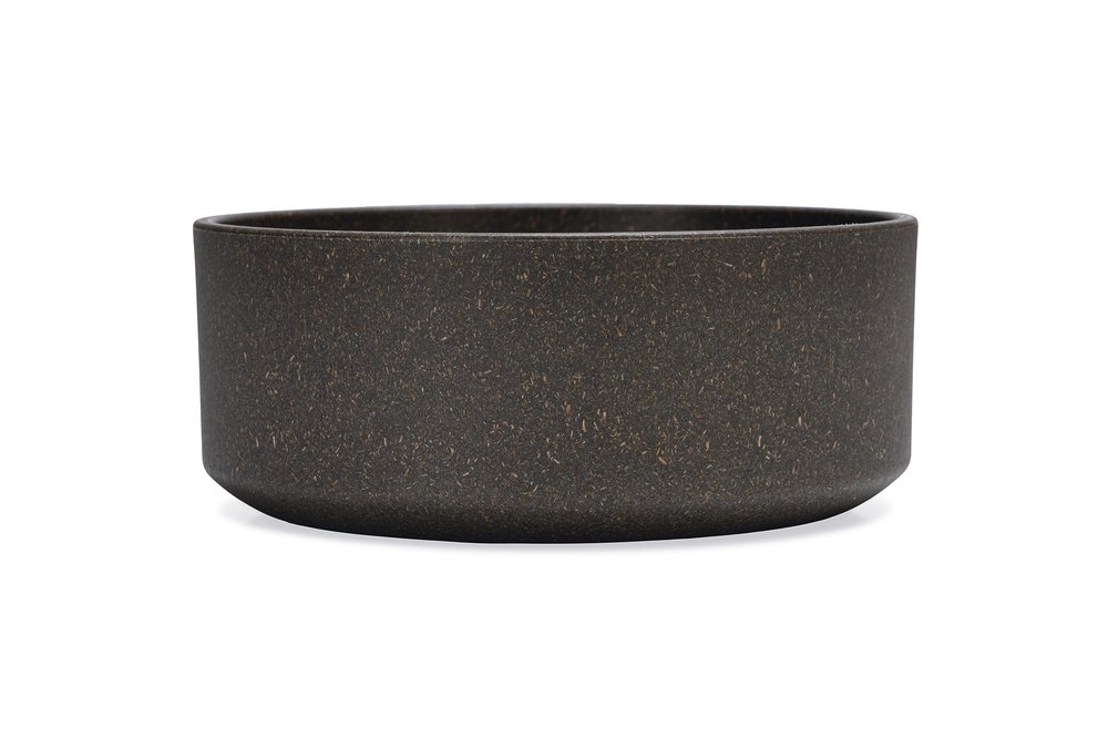 Designed by Lotte Eetbak Noor – Hondenvoerbak – Bamboo – Grijs - Afbeelding 2