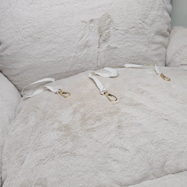 Ischia Big Trap Taupe Hondenmand Castorino Beige - Afbeelding 4
