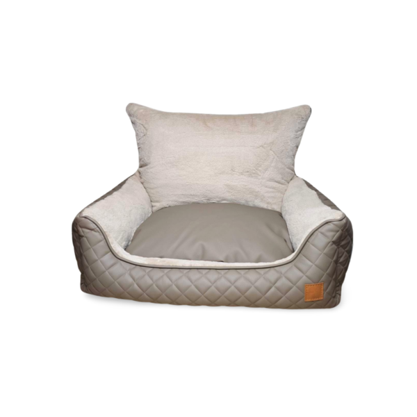 Ischia Big Trap Taupe Hondenmand Castorino Beige - Afbeelding 2