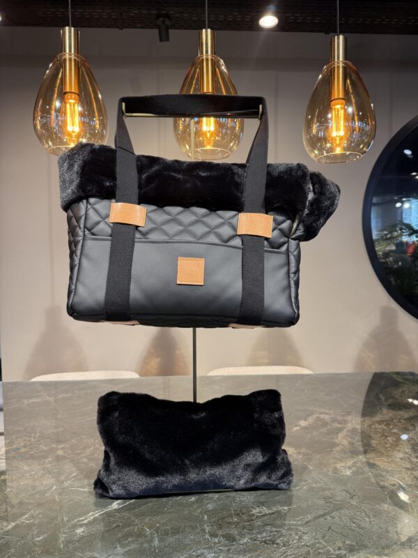 BauBau Annalisa Bag Eco Trap - Black + Cast Black - Image 5