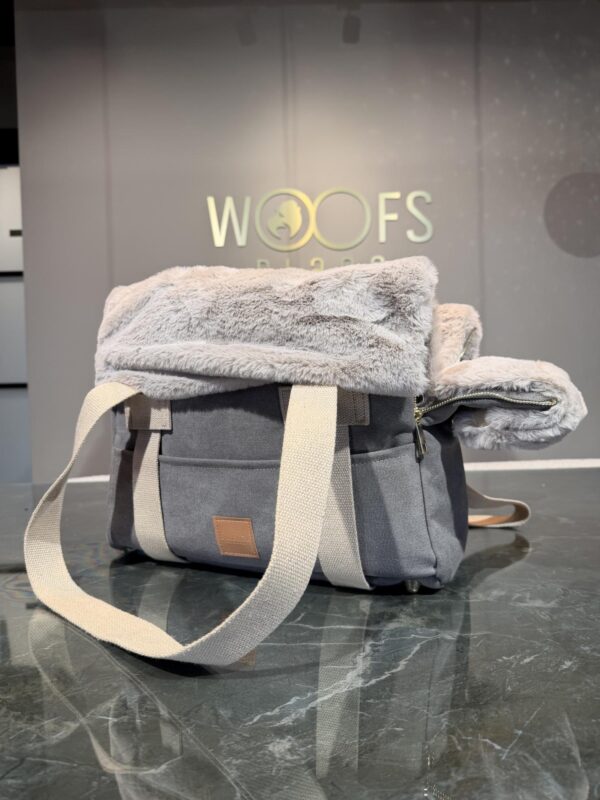 BauBau Annalisa Bag Denim Pewter + Castorino Sand - Image 2