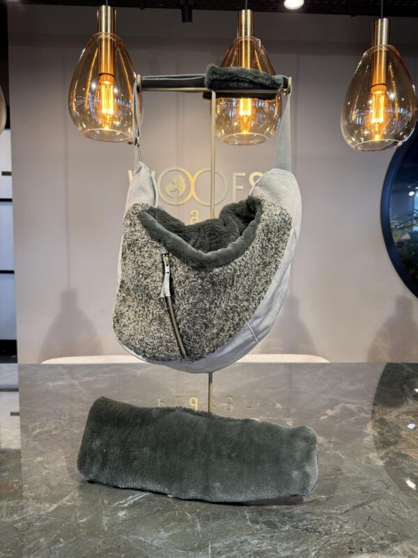 Fifi's Dog Fashion - Model Luno Winter Velvet / Curl Forest (M) - Image 2