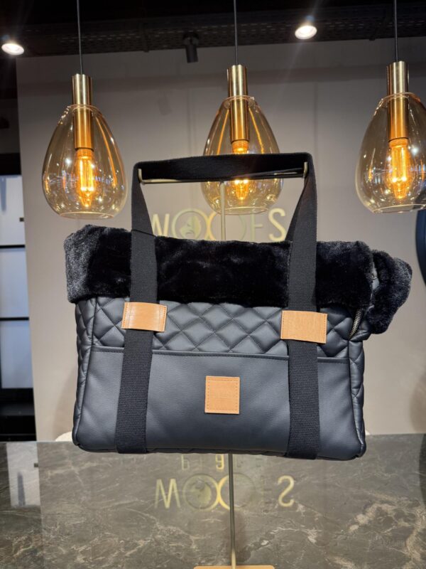 BauBau Annalisa Bag Eco Trap - Black + Cast Black - Image 6