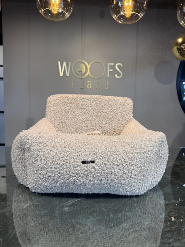 Beige Teddy Autostoel – Luxe Hondenautostoel - Afbeelding 2