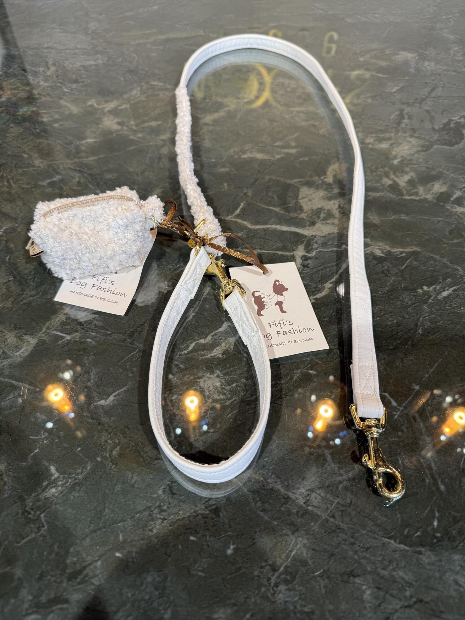 Fifi - Curl Ecru Poop Bag