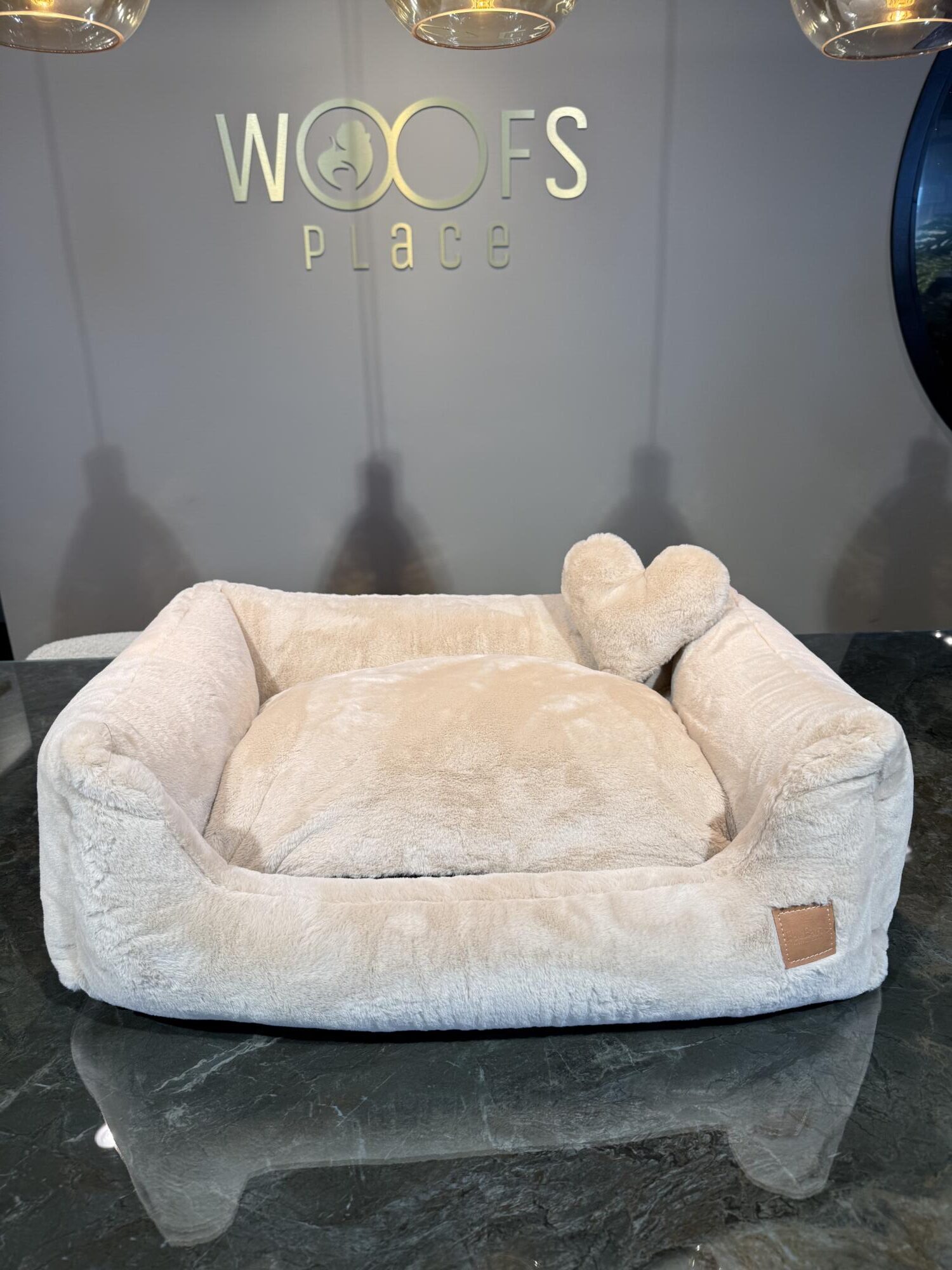 BauBarù Luxe Hondenmand “Impero Castorino Beige”