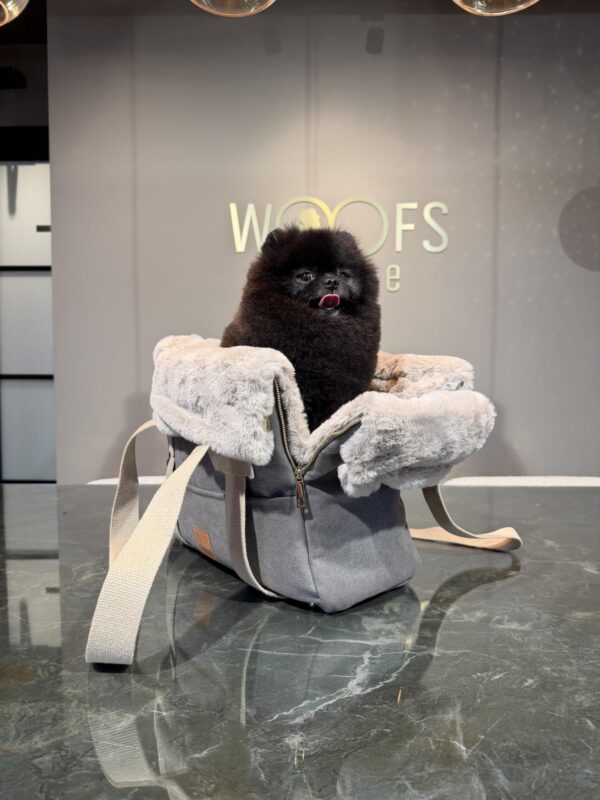 BauBau Annalisa Bag Denim Pewter + Castorino Sand - Image 5