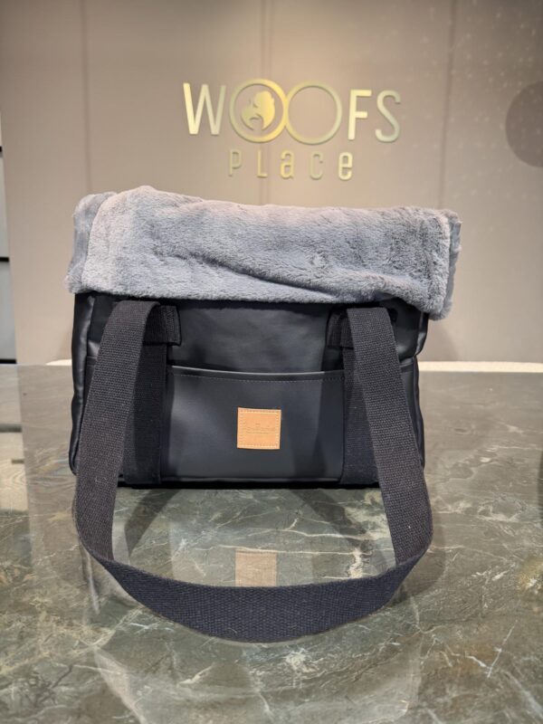 BauBau Annalisa Bag Eco Leather Tango Black + Catorino Grey - Image 3