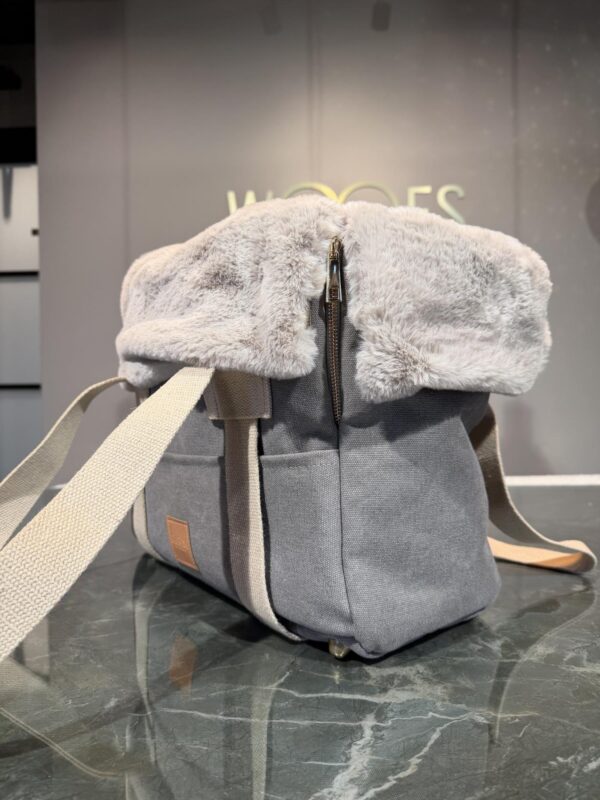 BauBau Annalisa Bag Denim Pewter + Castorino Sand - Image 3