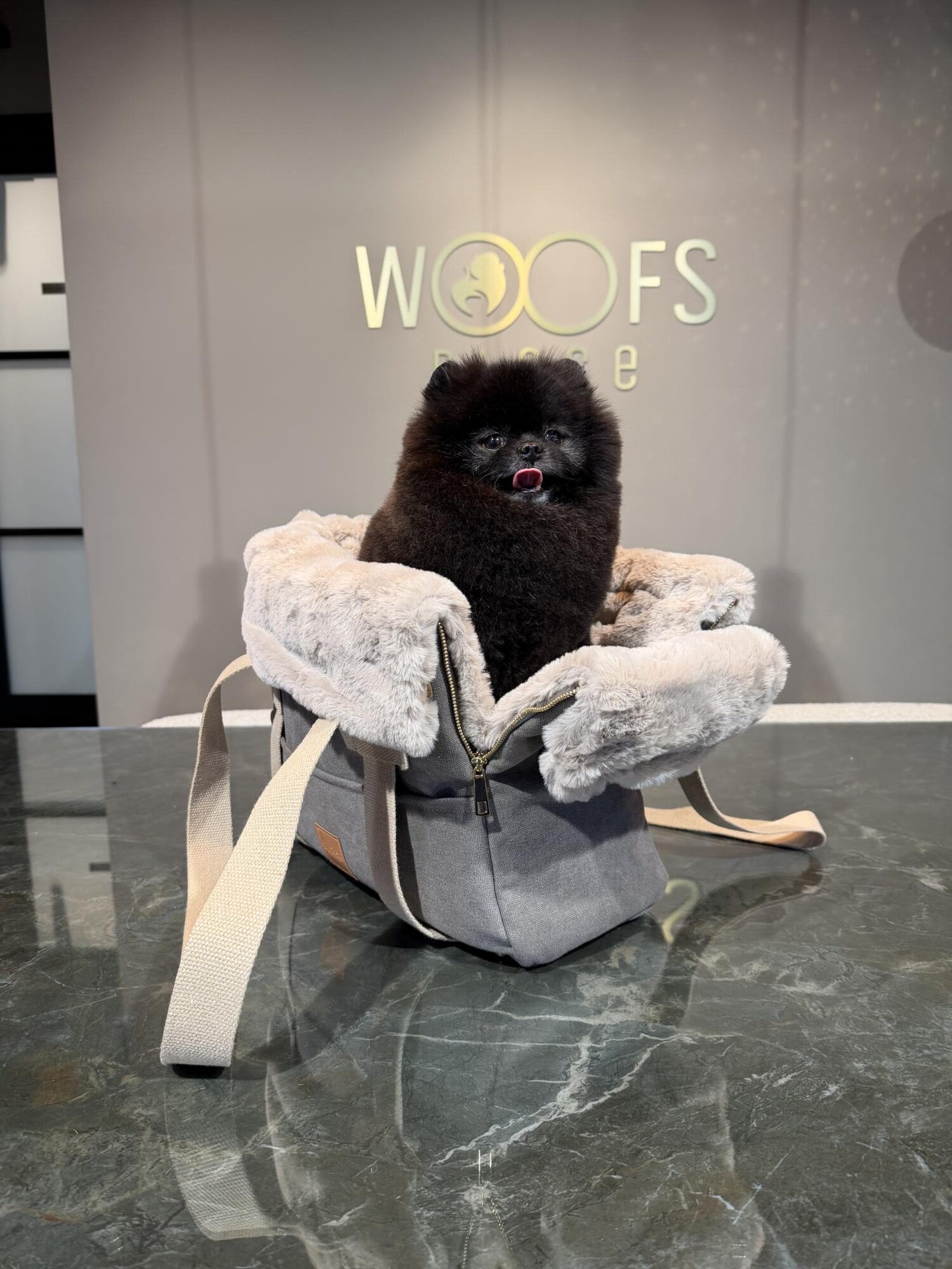 BauBau Annalisa Bag Denim Pewter + Castorino Sand