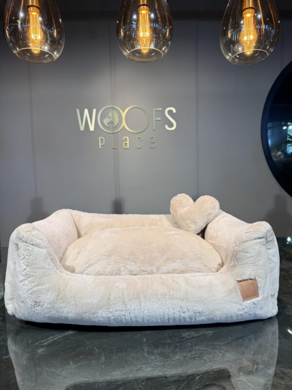 BauBarù Luxe Hondenmand “Impero Castorino Beige” - Afbeelding 2