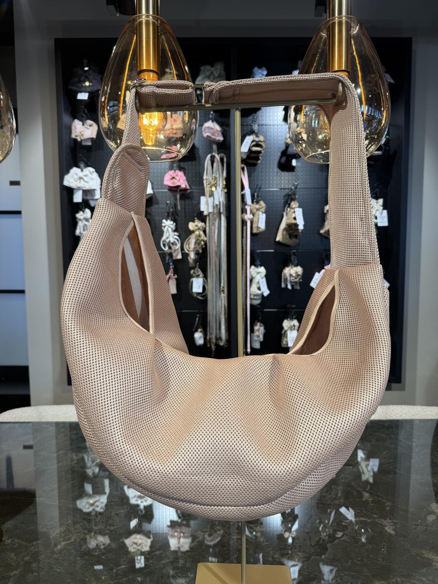 ElitePuppy Club – Zomer Draagtas Beige / Nude
