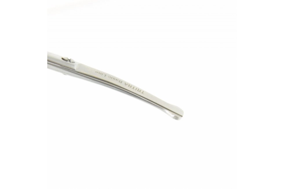 TRITRA BASIC 004 - Satin gebogen 4,5" met stompe punt - Afbeelding 4
